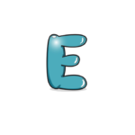 Draw A Bubble Letter E